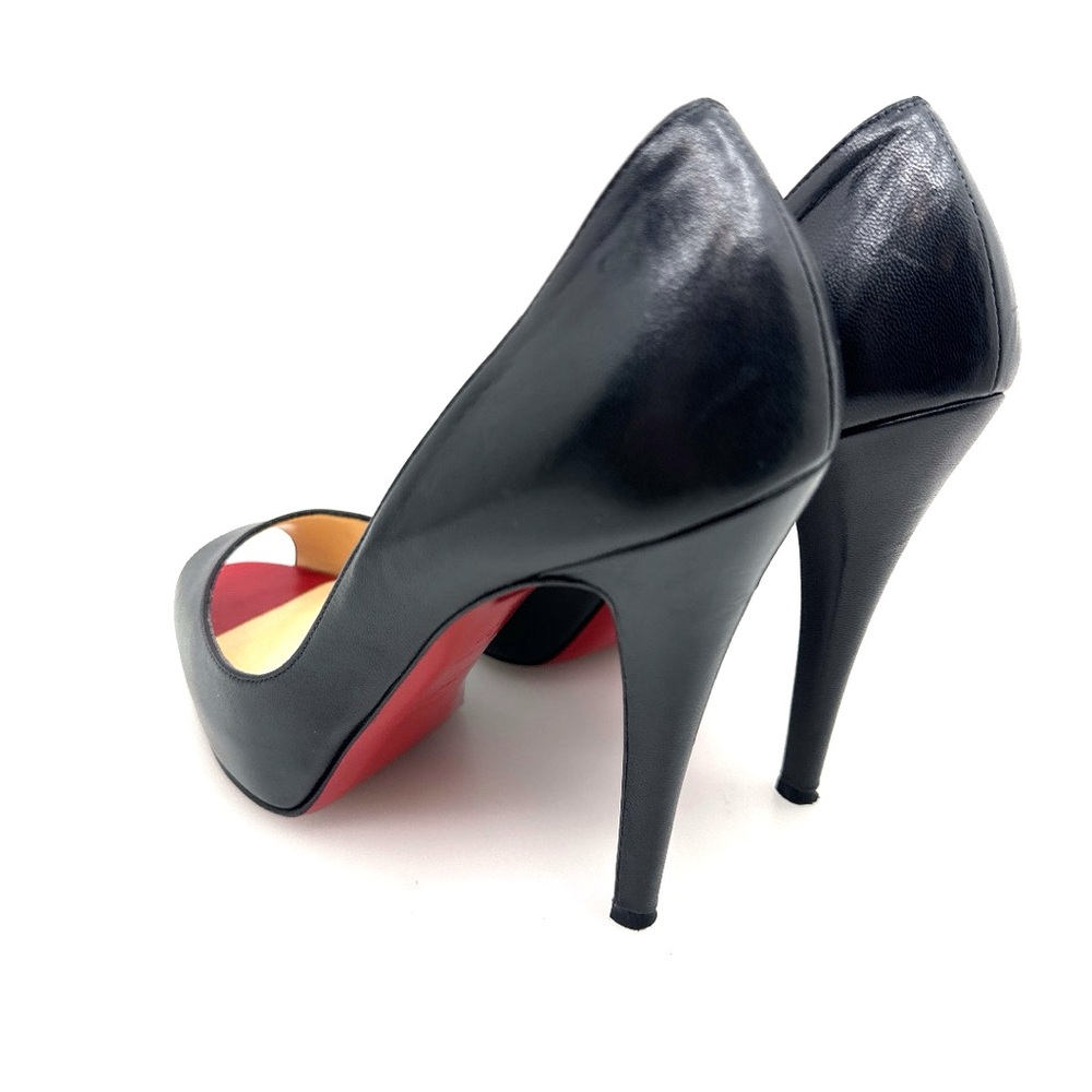 🔥🔥Like New Christian Louboutin Very Prive 120 KID Signature Heels Size 37 - Picture 4 of 16